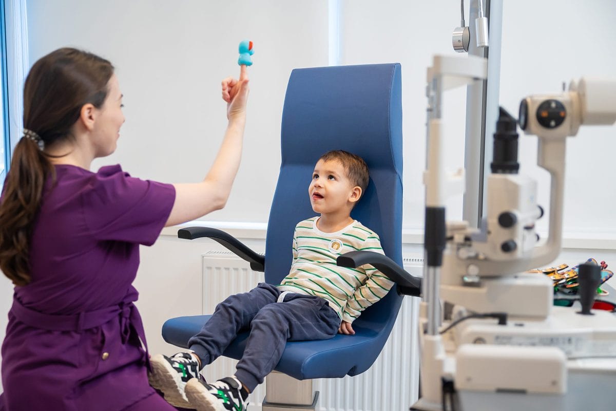 consultatia oftalmologica a copilului
